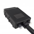 Parkworld 61957a Nema 14-60 Heavy Duty Industrial Adapter Cord 14-60p Male With Handle To 4 5-20r T-balde 5-15r Household Four 