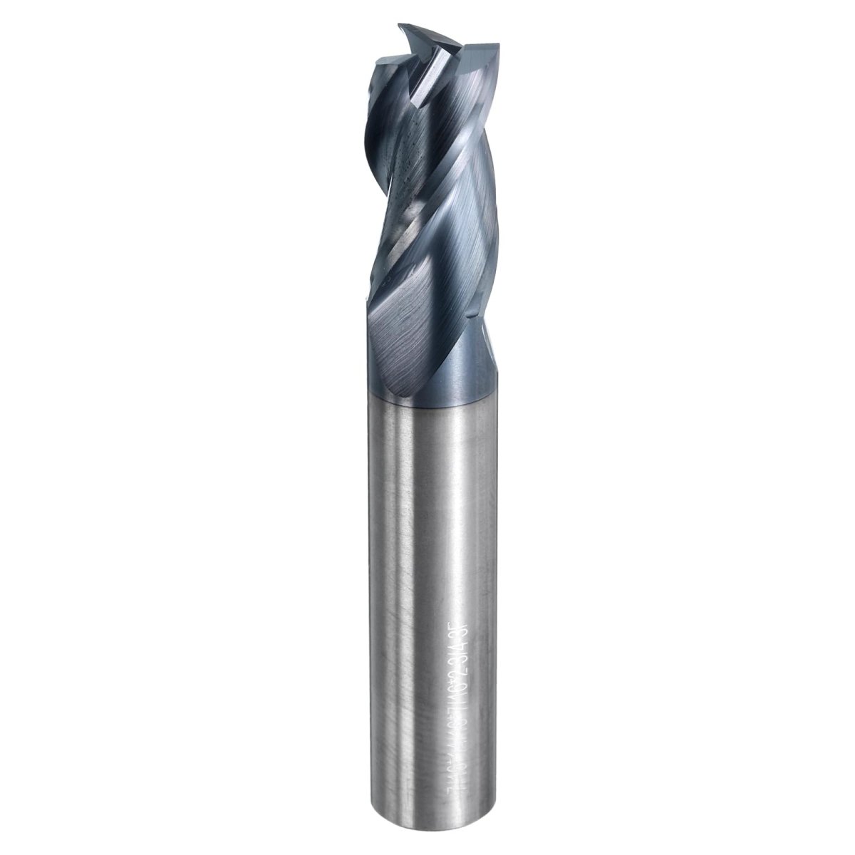Carbide Square End Mill 7 16 Dia Tialn Coated 3 Flutes Milling Bit Cutter For Hardened Steel Stainless Alloy Metal Shank 1 Cut