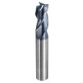 Carbide Square End Mill 7 16 Dia Tialn Coated 3 Flutes Milling Bit Cutter For Hardened Steel Stainless Alloy Metal Shank 1 Cut 