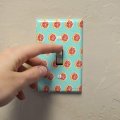 Grapefruit Fun Plastic Wall Decor Toggle Light Switch Plate Cover 