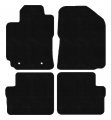 Auto Mat Store Custom Fit 4 Piece Carpet Floor Mats For 2003-2008 Toyota Corolla Black 