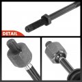 A-premium 2pcs Front Inner Tie Rod Ends Compatible With Volkswagen Jetta 1999-2005 Golf 1999-2006 City 2007-2010 Beetle