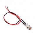 Fydun Led Indicator Light 4 Pcs 12v Panel Pilot Dash Warning Lamp Bulbs For Car Van Truck Boat Red