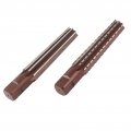 Morse Taper Reamer Mt2 2 High Carbon Steel 2pcs Rough Fine Straight Shank Hand Mt2 Mt4 Coarse Hinge 