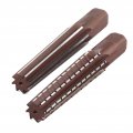 Morse Taper Reamer Mt2 2 High Carbon Steel 2pcs Rough Fine Straight Shank Hand Mt2 Mt4 Coarse Hinge 
