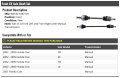Front Cv Axle Shaft Set Of 2 For 2001-2005 Honda Civic With Manual Transmission