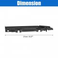 Uxcell Front Left And Right Upper Bumper Cover Inner Support Bracket For Mercedes-benz Clk63 Amg 2007-2009 Clk430 2003