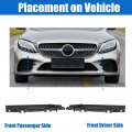 Uxcell Front Left And Right Upper Bumper Cover Inner Support Bracket For Mercedes-benz Clk63 Amg 2007-2009 Clk430 2003