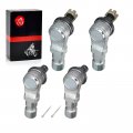 Upper And Lower Ball Joint Set For Suzuki Quadracer Lt250r Lt500r Quadrunner Lt230ge Lt300e Ltf230 Lt250ef