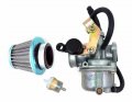 New Carburetor 19mm Pz19 With Cable Choke Pit Dirt Bike Atv Scooter Moped 50 70 90 110 125 150cc 4 Wheeler Quad Bikes Carb