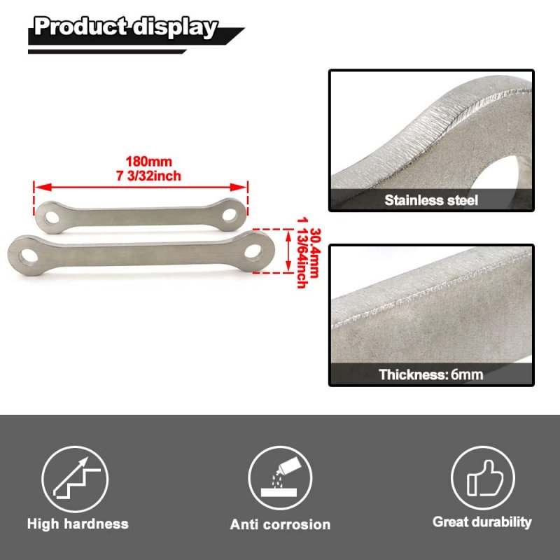Stainless Motorcycle Lowering Links Fit For 2019 2020 Tenere 700 Xtz690 Drop