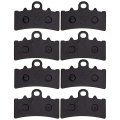 Niche Front Brake Pad Set For Ktm 90113030000 Semi-metallic 4 Pack 