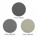 Uxcell 3 Hook And Loop Sanding Disc 1200 2000 3000 Grit Assorted Silicon Carbide Sandpaper For Random Orbit Sander Wet Dry