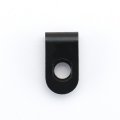 Baomain R-type Cable Clamp 1 8 Inch Black 100 Pack