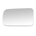 Factory Style Flat Side View Mirror Glass Lens Compatible With Subaru Impreza Legacy 1990-1996 Driver Left Silver Reflective