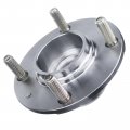 A-premium 2 X Rear Wheel Bearing And Hub Assembly With Abs Ring 4-lug Compatible Hyundai Accent 1997 1998 1999