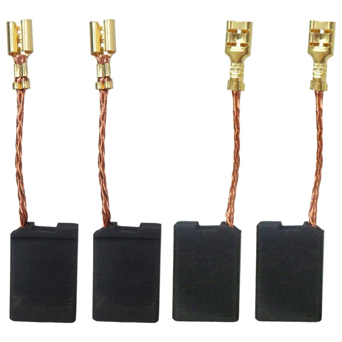 4 Pack 402874-07 Carbon Brush Replacement Compatible For Black And Decker 27328 27704