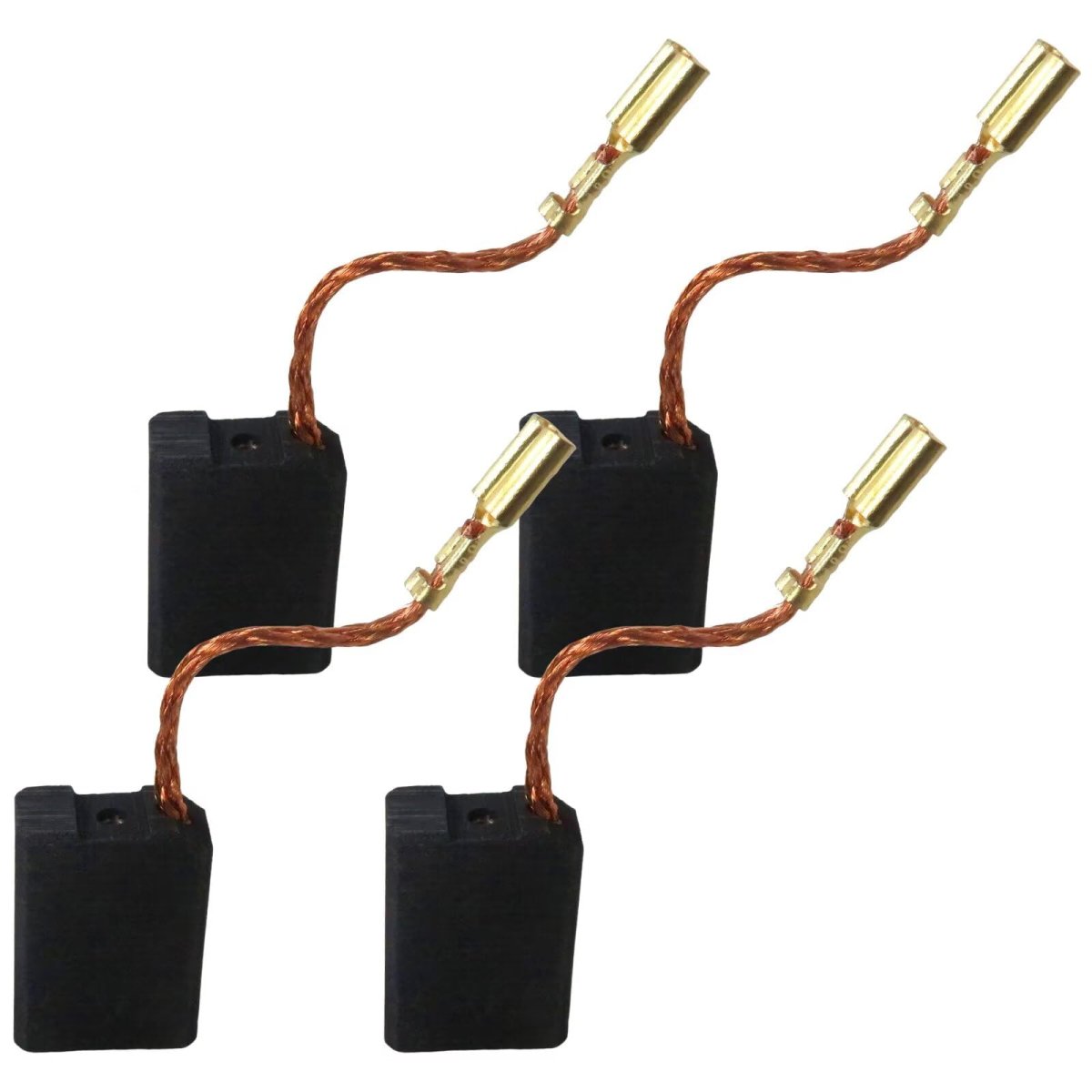 4 Pack 402874-07 Carbon Brush Replacement Compatible For Black And Decker 27328 27704