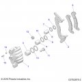 Polaris Sintered Front Brake Pads Set For Specific Rzr Turbo R 4 And Pro Xp Models Including Le Sport Premium Ultimate More