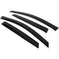 Side Window Deflectors 4 Piece For Toyota Venza 2008 To 2015 In Channel Rain Guards And Visors With Smoked Tint 