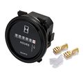 Runleader Rl-hm009 Ac Dc 6-80v Hour Meter Round Timer Mechanical Professional Engine Gauge Auto Car For Tractor Vehicle Cars