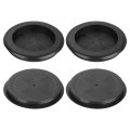 6pcs Rubber Grommets 1-4 8 38mm Drill Hole 1-1 4 33mm Id Single Sided Plugs Ring Gasket For Firewall Cable Wire Protecting 