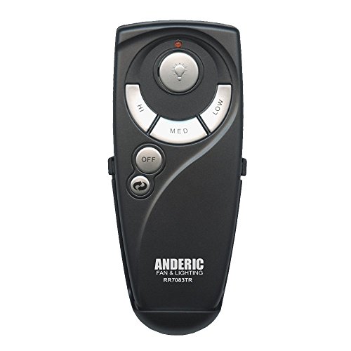Hampton Bay Uc7083t With Reverse Key Ceiling Fan Remote Control Chq7083t Rr7083tr Black