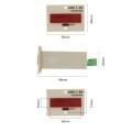 6 Digit Display Electronic Counter For Ac220v Dc36v 24v Dc 12v Strong Antijamming Performance Easy To Install Dc36v