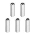 5pcs Aluminum Spacer 3 8 Od X 1 4 Id 1-1 Length Screw Standoff Bushing Plain Finish Unthreaded Round Metal For Screws Bolts And 