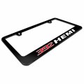 Ipick Image Made For Hemi 392-hemi Black Metal License Plate Frame Challenger Charger Srt