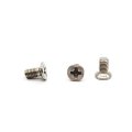 M3-0 5x6mm Stainless Steel Countersunk Head Screw Plain Finish Flat Machine Bolt Fastener 100pcs 