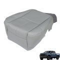 Leather Seat Cover Driver Side Light Gray Replacement For 2007 2008 2009 2010 2011 2012 2013 2014 Silverado Custom Fit 