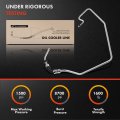 A-premium Inlet Outlet Automatic Transmission Oil Cooler Line Hose Assembly Compatible With Ford F-250 Super Duty F-350