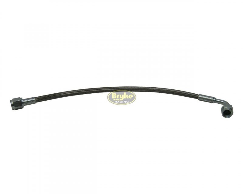 Brake Line 16 90 Degree -4an -4 An Inch Steel Braided Brakeline Imca Bryke Racing