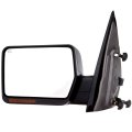 Towing Mirror Fit For 2004 2005 2006d For F150 Pickup Truck Drivers Side Power Adjusted Heated Turn Signal Light Black Housing