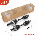 A-premium Pair 2 Front Cv Axle Shaft Assembly Compatible With Mercedes-benz Cl550 2014 E63 Amg 2014-2015 S550 2013 Cls63 S 4 7l