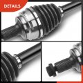 A-premium Pair 2 Front Cv Axle Shaft Assembly Compatible With Mercedes-benz Cl550 2014 E63 Amg 2014-2015 S550 2013 Cls63 S 4 7l