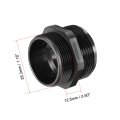 Uxcell Pg21 Cable Gland 2 Holes Waterproof Ip68 Nylon Joint Adjustable Locknut For 6 4-8 7mm Dia Wire