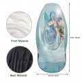 Fehuew Ocean Lotus Mermaid Girl In Bubble 2 Pcs Car Seat Covers Set Vehicle Front Protector Auto Interior Accessories Protetors