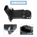 Uxcell Car Mass Air Flow Sensor Meter Maf Airflow Replacement For Isuzu Nrr 2011-2016 Npr 2010-2016