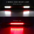 For 2004-2015 Nissan Titan 2005-2016 Frontier Third Brake Light 3rd Led Cargo High Mount Lamp Center 26590-ea800 Red Lens