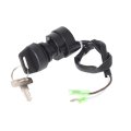 Black Ignition Key Switch Replacement For Bayou 300 Klf300 1988-2004 