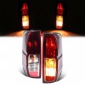 Kuafu Pair Tail Light Compatible With 2005-2021 Nissan Frontier 2009-2012 Suzuki Equator Replacement For Ni2801170 Ni2800170