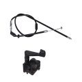 Carburetor Thumb Throttle Cable 20-26mm Replacement For Honda Atc70 Atc90 Trx70 Trx90 Atc110 