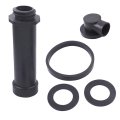 Black Engine Oil Filler Connection Tube Kit Replacement For Cummins 6bt 