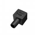 Uxcell Battery Terminal Insulating Rubber Protector Covers Square For 7mm 14mm Cable Red Black 2 Pairs