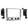 Metra 95-7361s Double Din Dash Kit For Select 2010-2012 Hyundai Santa Fe Vehicles Silver 