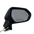 Spieg Passenger Side Mirror Replacement For Toyota Corolla 2020-2023 Power Heated Turn Signal Blind Spot Monitoring White Ptm