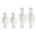2 Pack Bifold Door Hardware Bi-fold Sliding Closet Repair Kit Included Spring Clip For Folding Doors