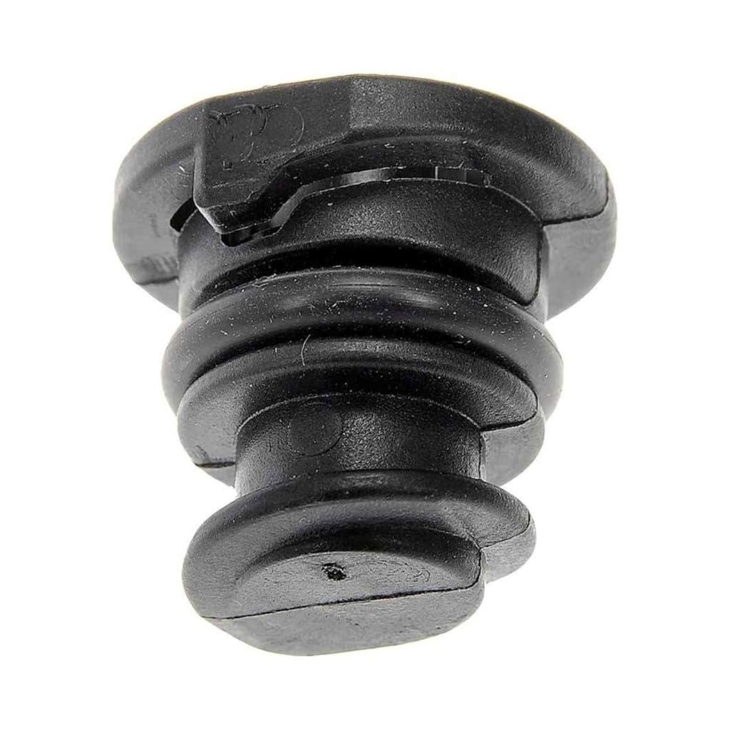 Engine Oil Drain Plug For Audi A7 Tt 2016 2017 Nylon Black Medium Thread O Ring Gasket Replacement 6l103801 6l103801d